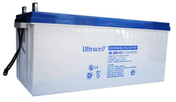 Optimizează-ți sistemul fotovoltaic cu Acumulatorul VRLA GEL Ultracell 12V/200Ah - durabil, eficient și perfect pentru sarcini stabile